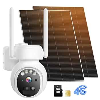 Amazon.com : GAIEXCE 4G Cellular Security Cameras Wireless